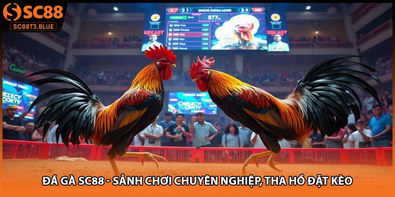 Đá Gà SC88 - Sảnh Chơi Chuyên Nghiệp, Tha Hồ Đặt Kèo