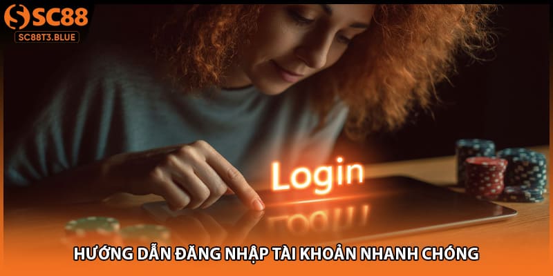 Hướng dẫn đăng nhập tài khoản nhanh chóng